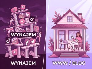 social media kontra własna strona www z blogiem - realtimecontent.pl